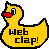 web clap button#06